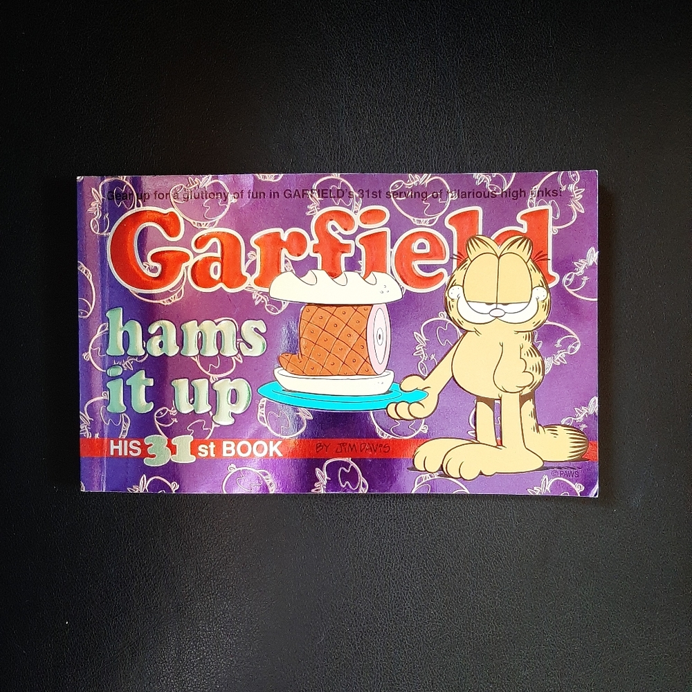 Garfield hams it up 31st book by Jim Davis NWOT
